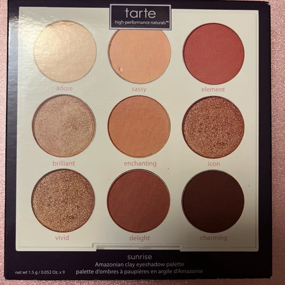 NIB Tarte Cosmetics Sunrise palette, high performance naturals Amazonian clay - Picture 2 of 3